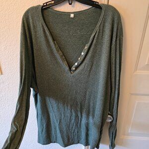 Green Long Sleeve Shirt